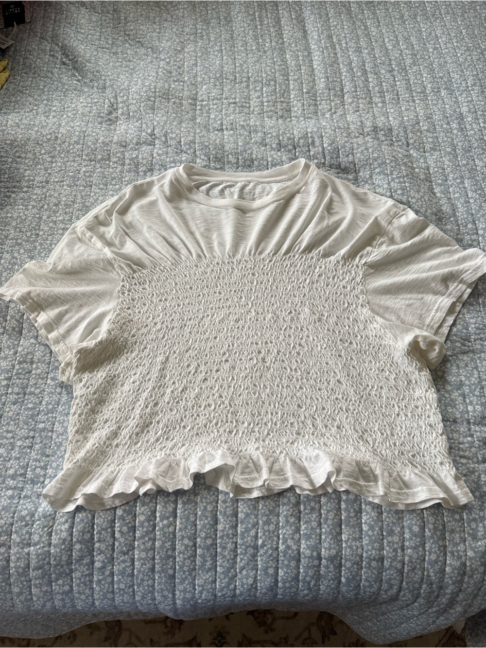 Aerie Smocked T-shirt